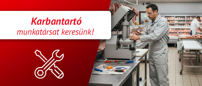 Karbantartó állásajánlat - Privát Húsfeldolgozó Kft.